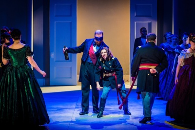Verdi: Un ballo in maschera - Roland Wood, Tereza Gevorgyan - Grange Park Opera (Photo Robert Workman)